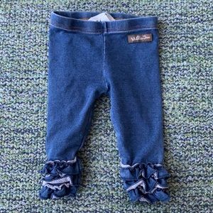 Matilda Jane Infant Ruffle Denim Pants